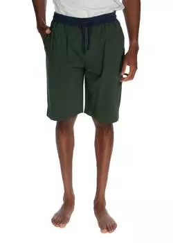 Короткие шорты с контрастной талией Unsimply Stitched, цвет hunter green