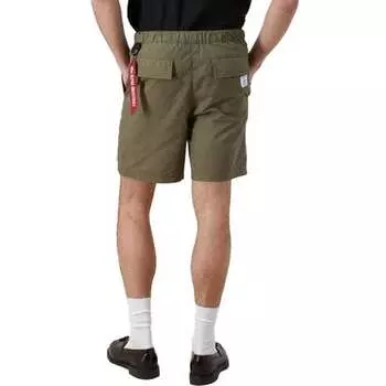 Короткие шорты с поясом мужские Alpha Industries, цвет Og/107 Green