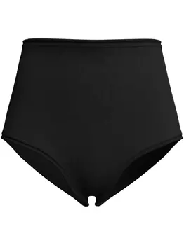 Короткие шорты с завышенной талией Maccapani, черный