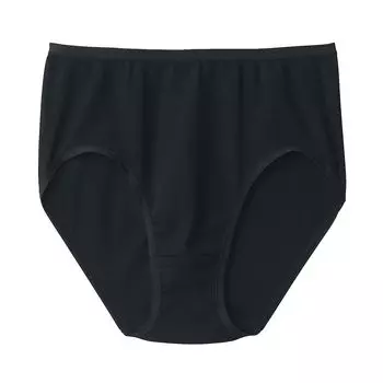 Короткие шорты с завышенной талией MUJI, черный