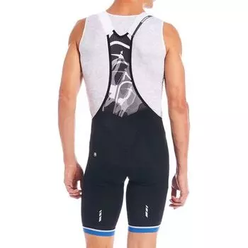 Короткие шорты SilverLine мужские Giordana, цвет Black/Classic Blue
