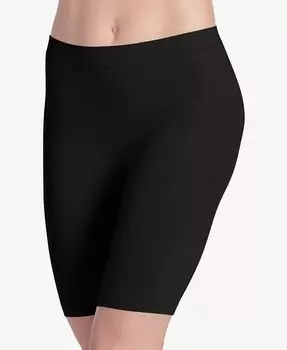 Короткие шорты Skimmies No-Chafe Mid-Thigh Slip, доступны в увеличенных размерах 2109 Jockey, черный