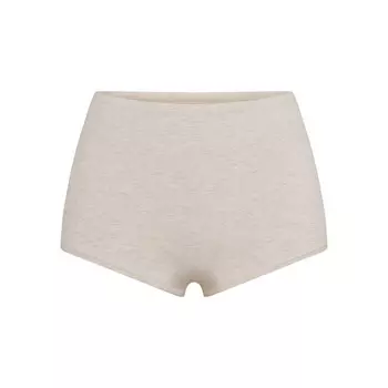 Короткие шорты SKIMS, цвет oatmeal heather