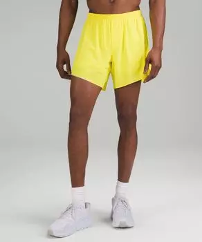 Короткие шорты со свободной подкладкой Lululemon