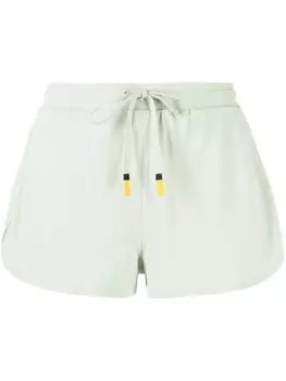 Короткие шорты средней посадки с логотипом The Upside, зеленый