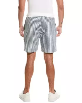 Короткие шорты в полоску Vince Cabana, синий