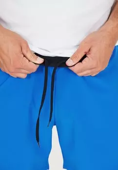 короткие спортивные брюки 2-In-1 Endurance, неоновый синий