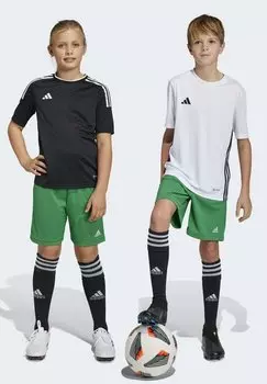 Короткие спортивные брюки ENTRADA adidas Performance, цвет team green