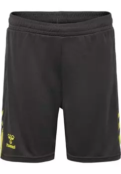 Короткие спортивные брюки HMLACTIVE PL Hummel, цвет obsidian sulphur spring