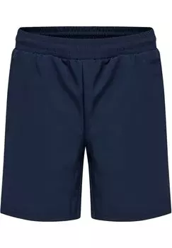 Короткие спортивные брюки HMLMOVE GRID Hummel, цвет marine