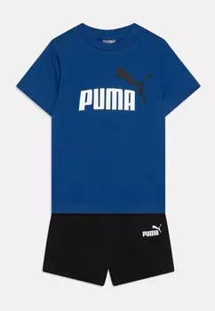 Короткие спортивные брюки MINICATS TEE UNISEX SET Puma, цвет blue/black
