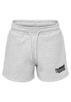 Короткие спортивные брюки PURE Hummel, цвет ultra light grey melange