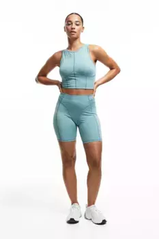 Короткие спортивные леггинсы от drymove H&M, зеленый