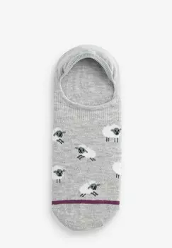 Короткие спортивные носки INVISIBLE 5 PACK Next, черный