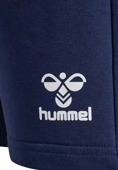 Короткие спортивные штаны Hummel, темно-синий