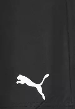 короткие спортивные штаны Teamrise Training Shorts Puma, чёрный/белый