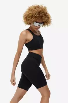 Короткие спортивные тайтсы H&M