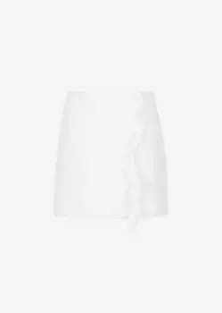 Короткие юбка Armani Exchange, белый