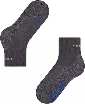 Короткие удобные носки TK2 Falke, цвет Asphalt Melange