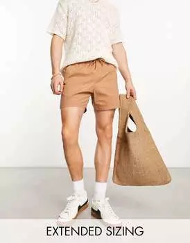 Короткие узкие шорты чиносы ASOS