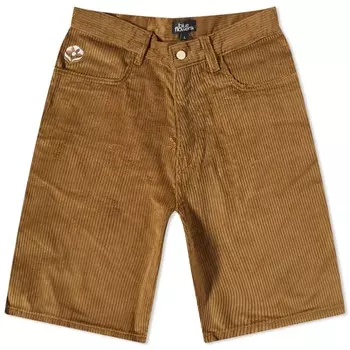 Короткие вельветовые шорты Blue Flowers Bud