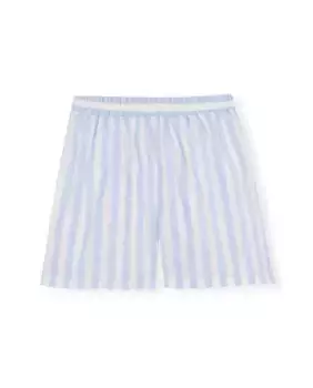 Короткие женские пижамные штаны в полоску Bohodot, синий