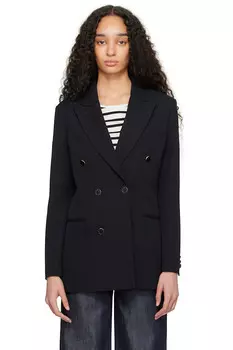 Короткий блейзер Anastasia Barbieri Edition A.P.C., синий