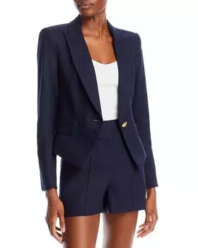 Короткий блейзер на одной пуговице Hosanna Dickey Veronica Beard