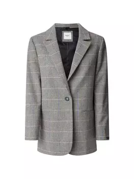 Короткий блейзер Pepe Jeans Blazer Flavia, антрацит