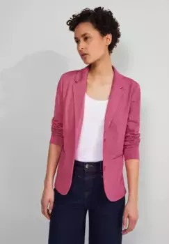 Короткий блейзер STREET ONE в крапинку, цвет Magnolia Pink