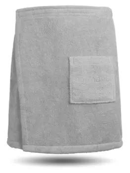 Короткий халат normani Mersin, серый