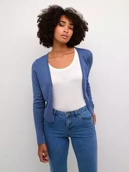 Короткий кардиган KAFFE, цвет Blue Indigo