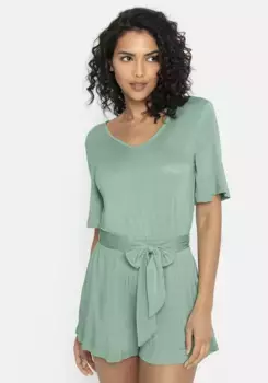 Короткий комбинезон Buffalo (с поясом), мятный