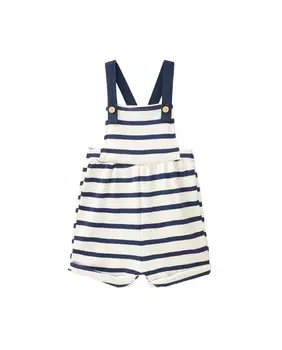 Короткий комбинезон для мальчика в матросскую полоску Dadati