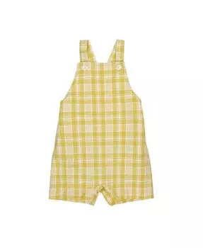 Короткий комбинезон для мальчиков и девочек, комплект из 1 предмета Hope & Henry, желтый