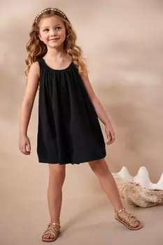 Короткий комбинезон из хлопка (3–16 лет) Next, черный