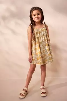 Короткий комбинезон из хлопка (3–16 лет) Next, желтый