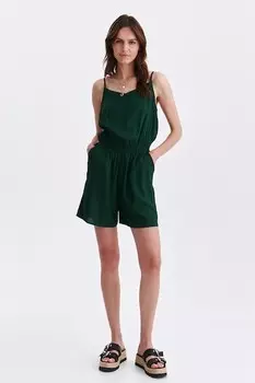 Короткий комбинезон с боковыми карманами Top Secret, темно-зеленый