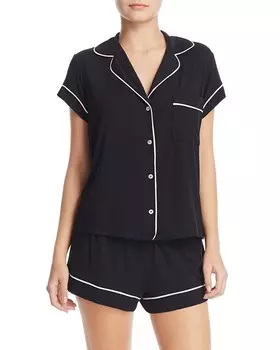 Короткий комплект Eberjey Gisele, черный