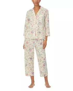 Короткий комплект пижамы Ralph Lauren, желтый