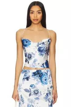 Короткий корсетный топ Valentina от Alice + Olivia, affection small