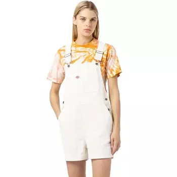 Короткий нагрудник из ткани duck Dickies, серый