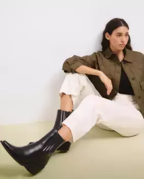 Короткий однотонный женский пуховик с воротником Tintoretto, хаки