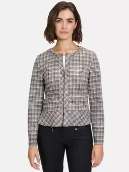 Короткий пиджак Betty Barclay, серый