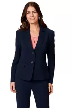 Короткий пиджак HERMANN LANGE Collection "Короткий пиджак HERMANN LANGE Collection Carola", цвет морской волны