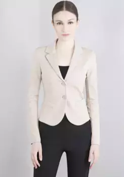 Короткий пиджак IMPERIAL, стрейч, бежевый