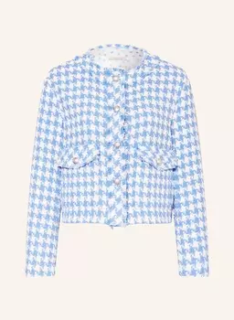 Короткий пиджак из букле Lilienfels, мультиколор