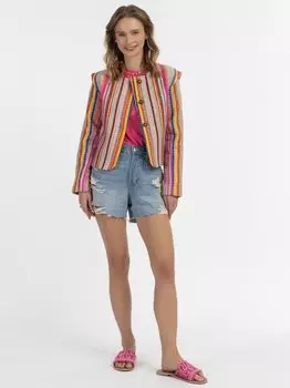 Короткий пиджак Izia, розовый