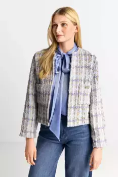 Короткий пиджак Rich & Royal, синий