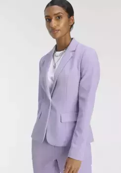 Короткий пиджак Tamaris в модных цветах, цвет Flieder (Blazer Aus Nachhaltigem Material)